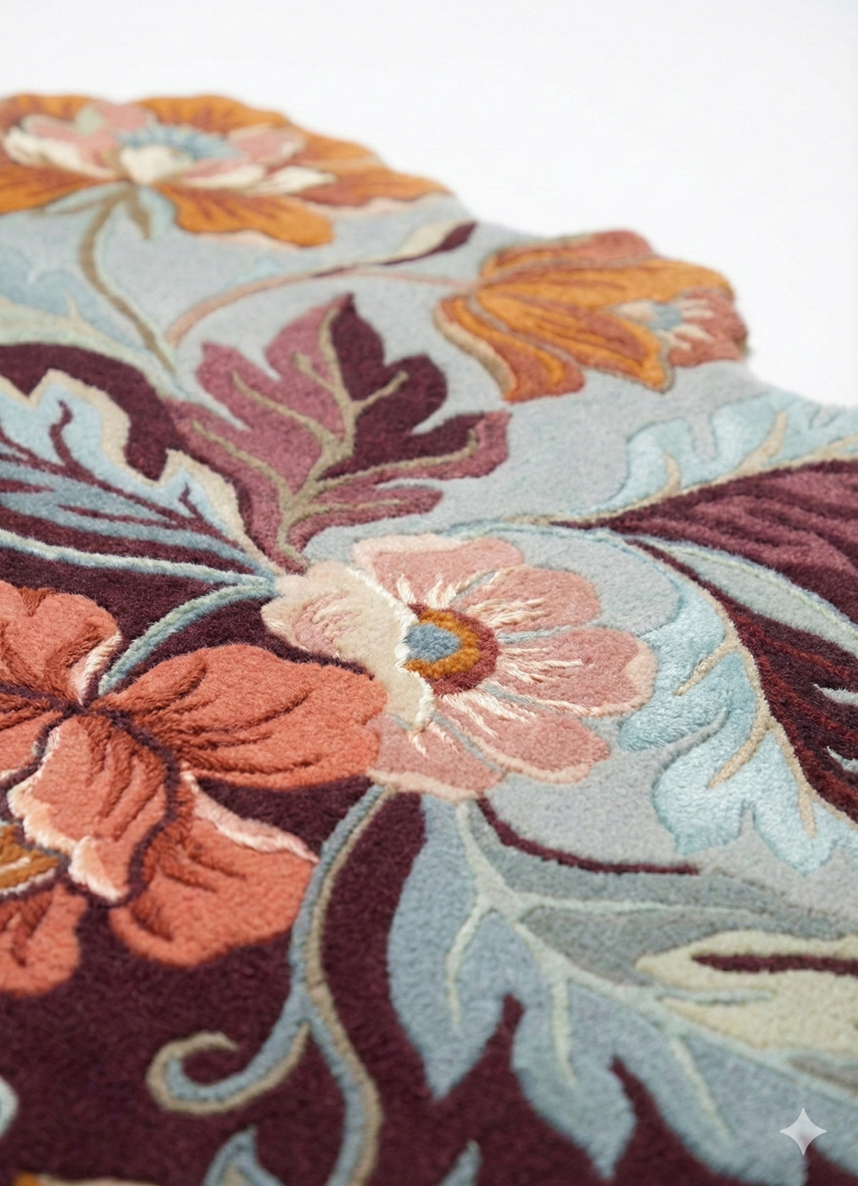 Botanica- Rosewood (Hand Tufted Rug)