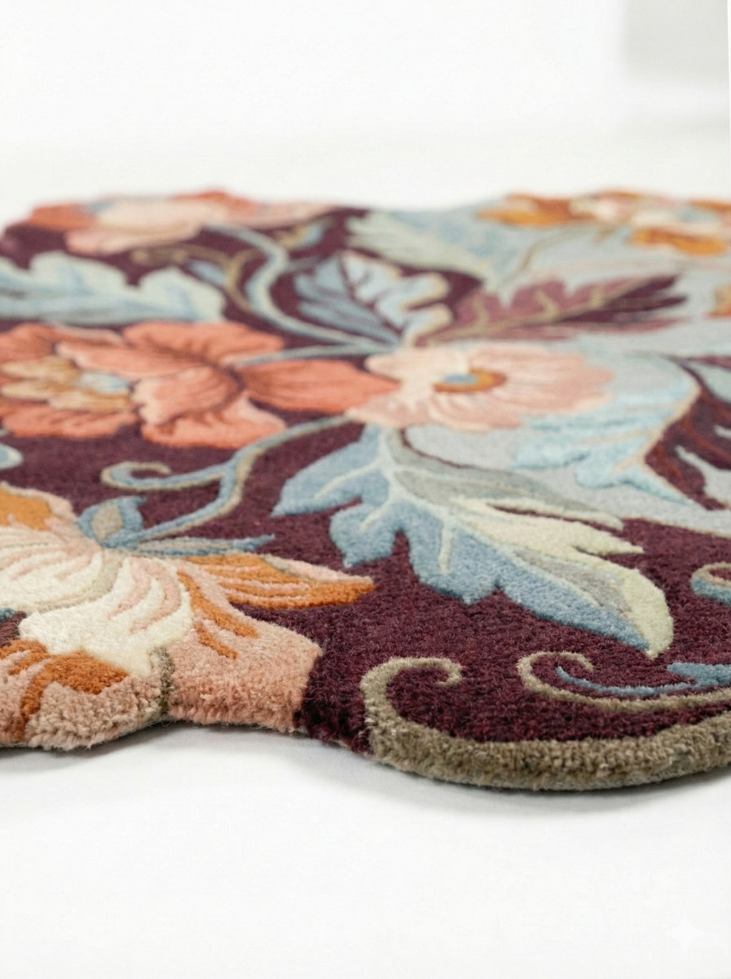 Botanica- Rosewood (Hand Tufted Rug)