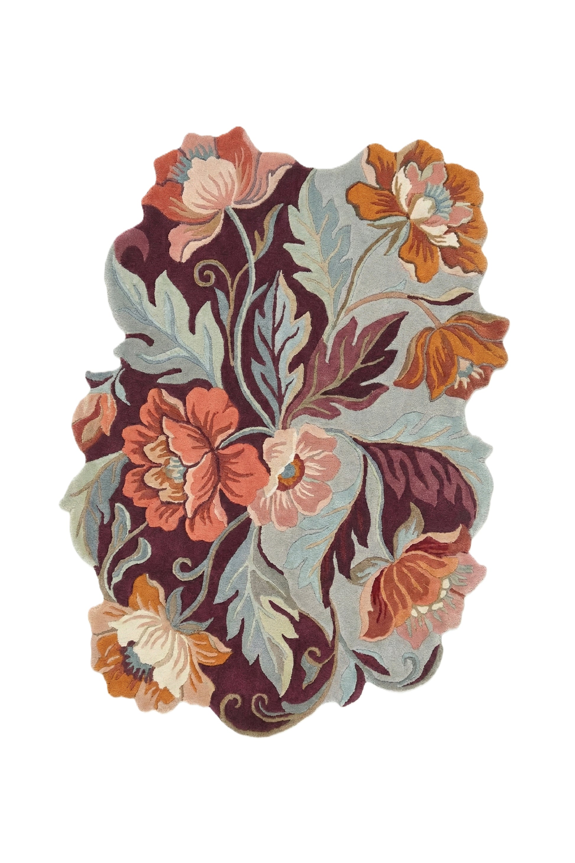 Botanica- Rosewood (Hand Tufted Rug)
